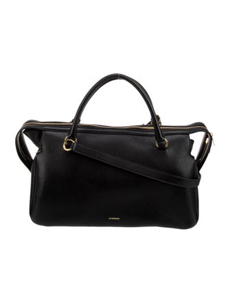 Jil Sander Leather Top Handle Bag