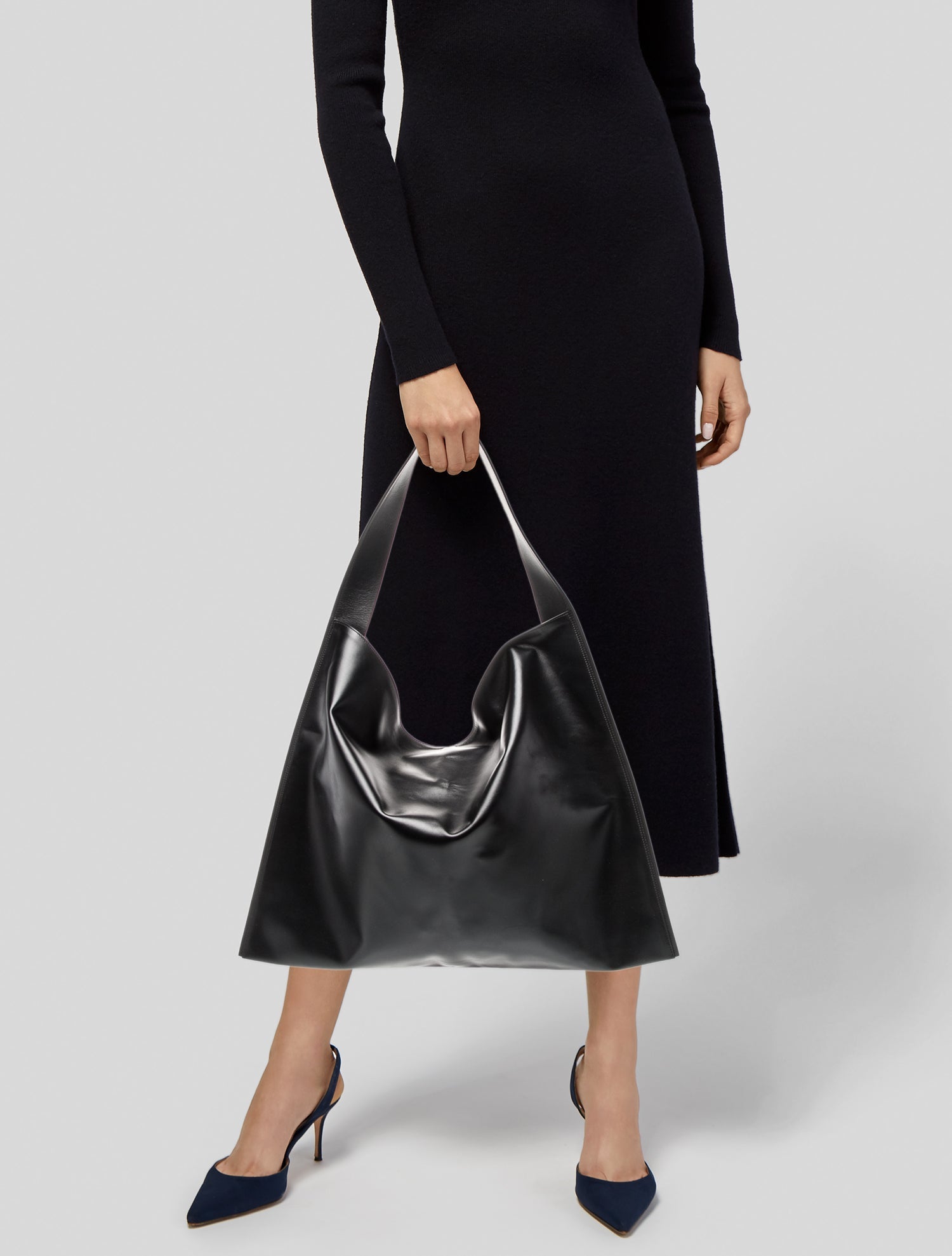 Jil Sander Leather Hobo