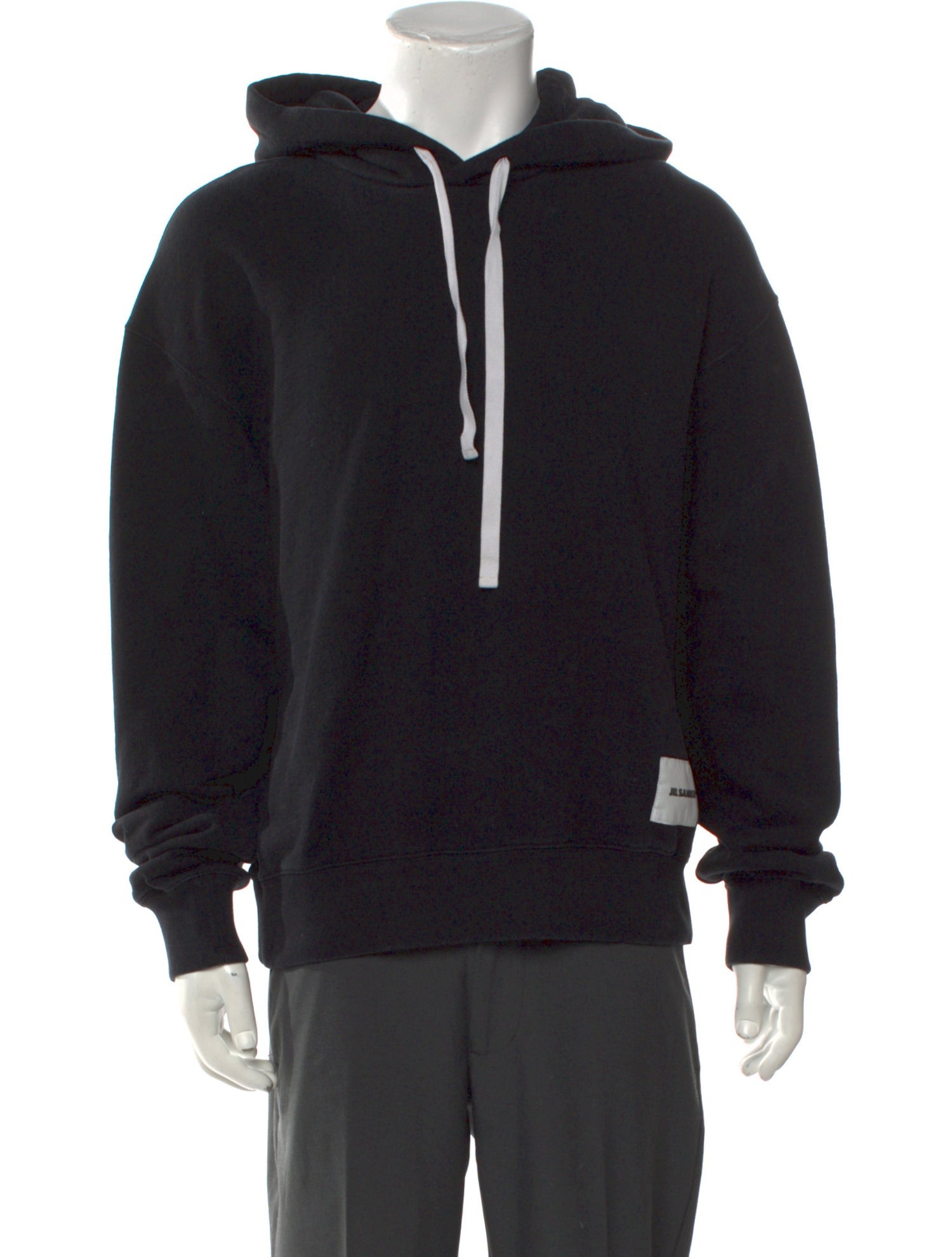 Jil Sander Crew Neck Long Sleeve Hoodie
