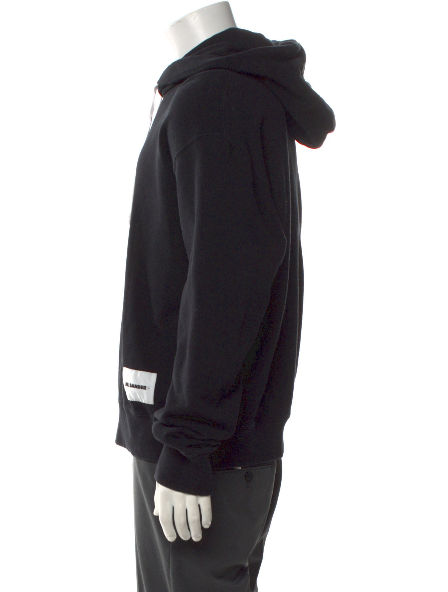 Jil Sander Crew Neck Long Sleeve Hoodie