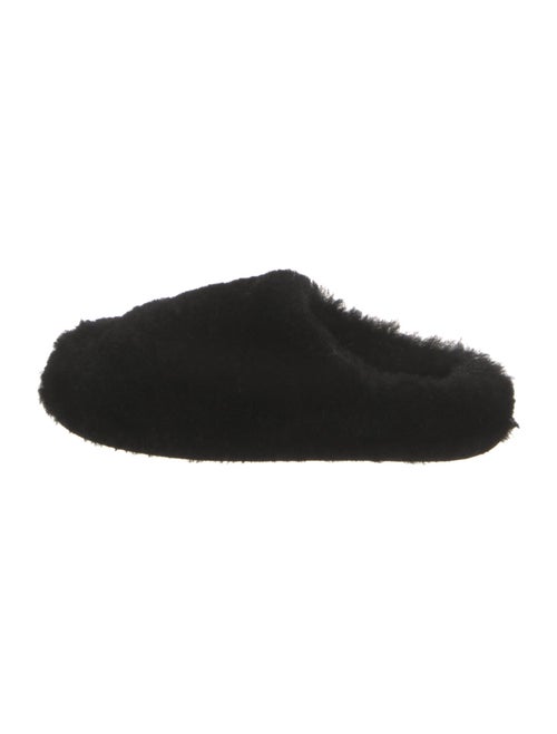 Jil Sander Faux Fur Mules