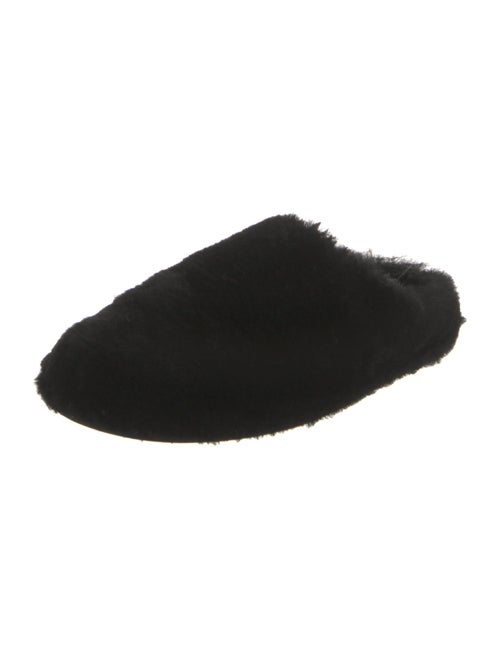 Jil Sander Faux Fur Mules