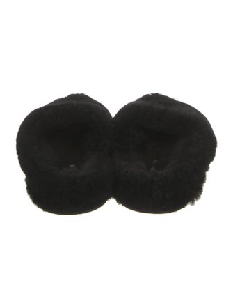 Jil Sander Faux Fur Mules