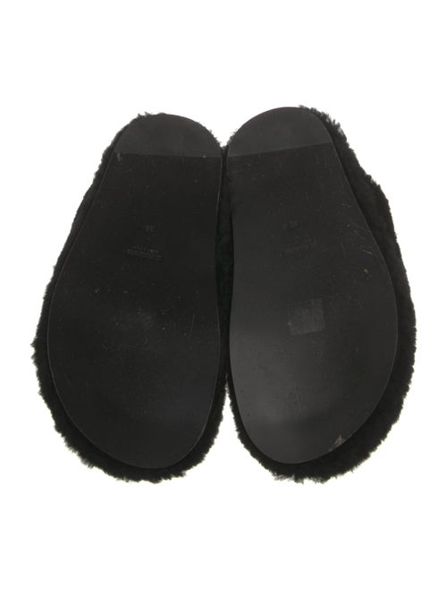 Jil Sander Faux Fur Mules