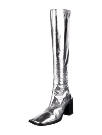 Jil Sander Leather Riding Boots