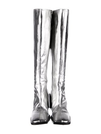 Jil Sander Leather Riding Boots