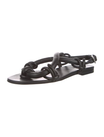 Jil Sander Leather Sandals