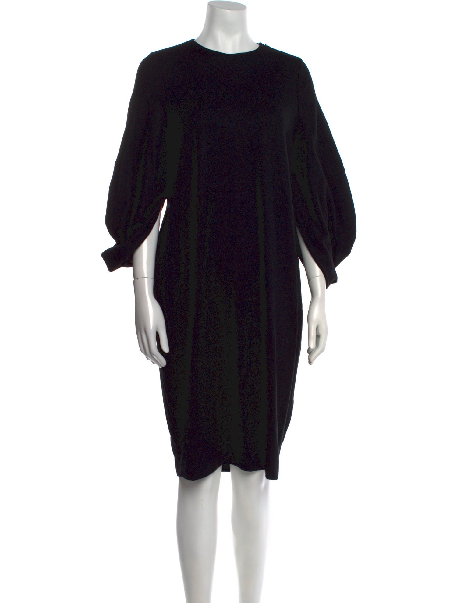Jil Sander Wool Knee-Length Dress