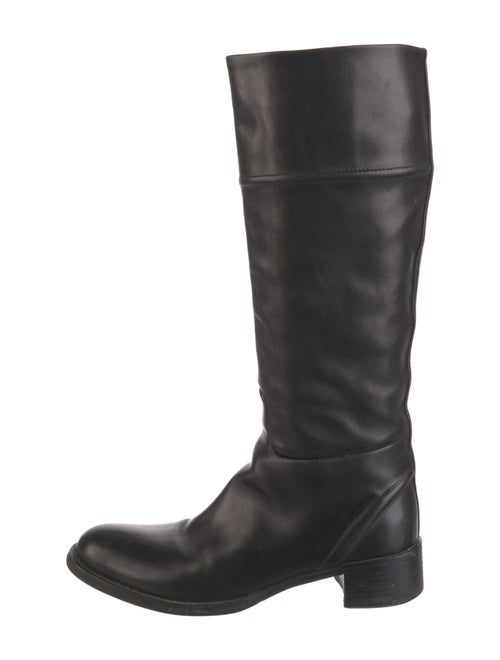 Jil Sander Leather Riding Boots
