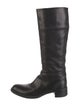Jil Sander Leather Riding Boots