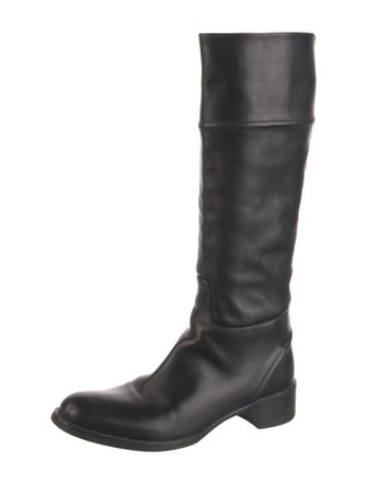 Jil Sander Leather Riding Boots