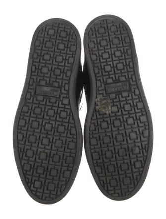 Jil Sander Navy Patent Leather Rain Boots