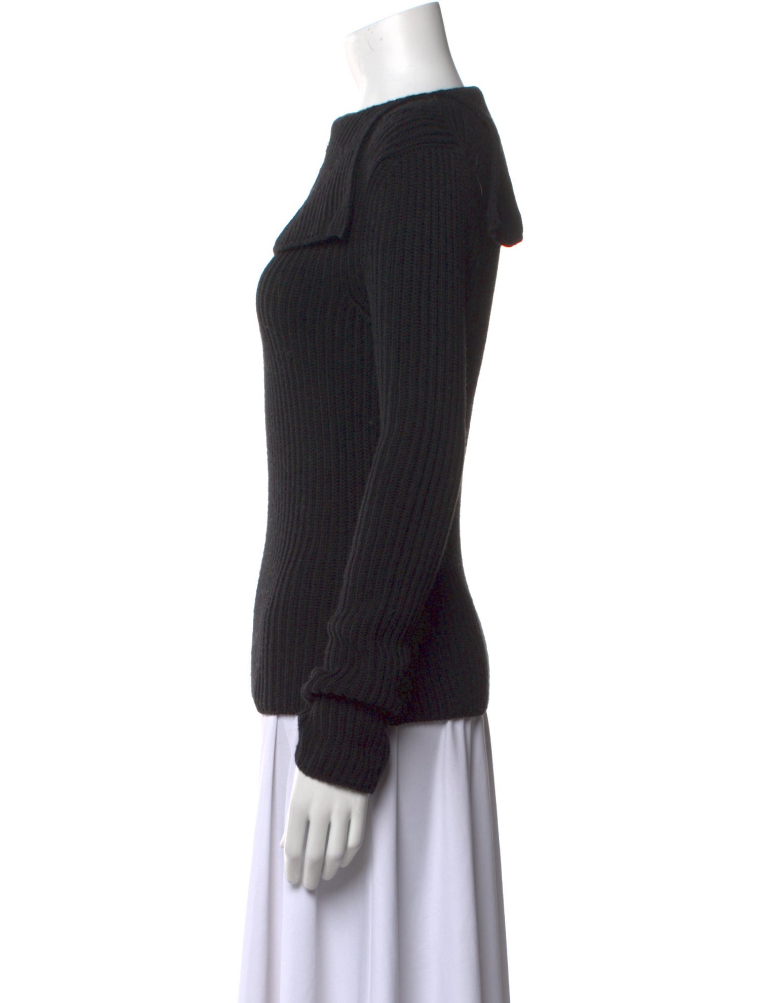 Jil Sander Wool Cowl Neck Sweater