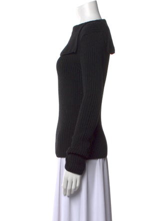Jil Sander Wool Cowl Neck Sweater