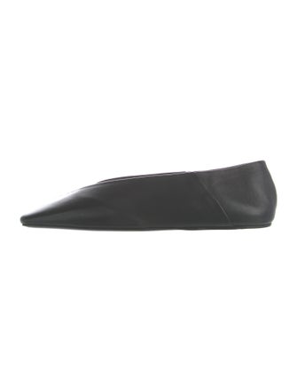Jil Sander Leather Flats