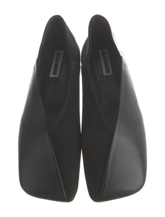 Jil Sander Leather Flats
