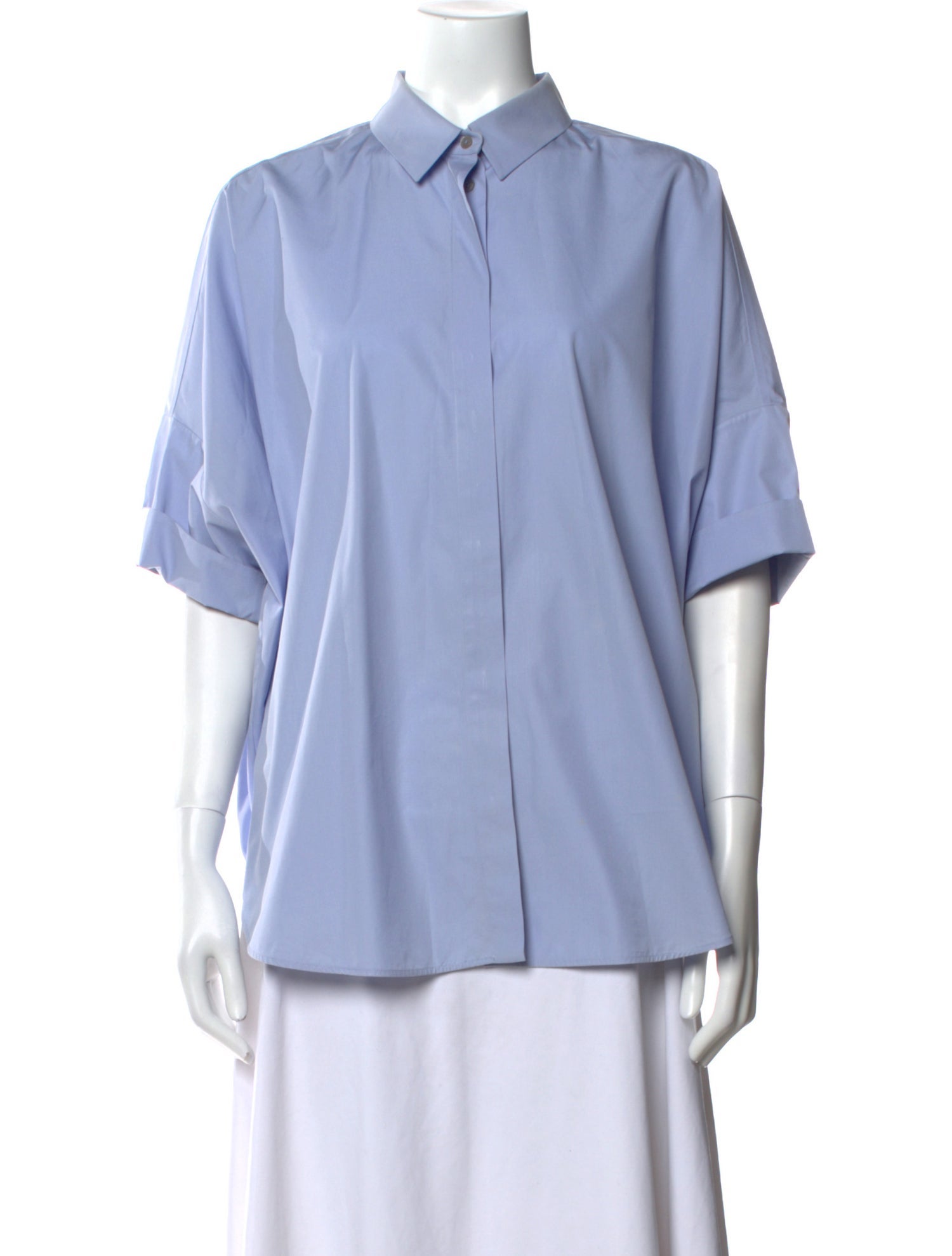 Jil Sander Short Sleeve Button-Up Top