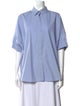 Jil Sander Short Sleeve Button-Up Top