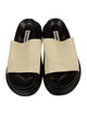 Jil Sander Leather Slingback Sandals