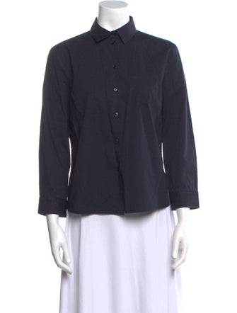 Jil Sander Long Sleeve Button-Up Top