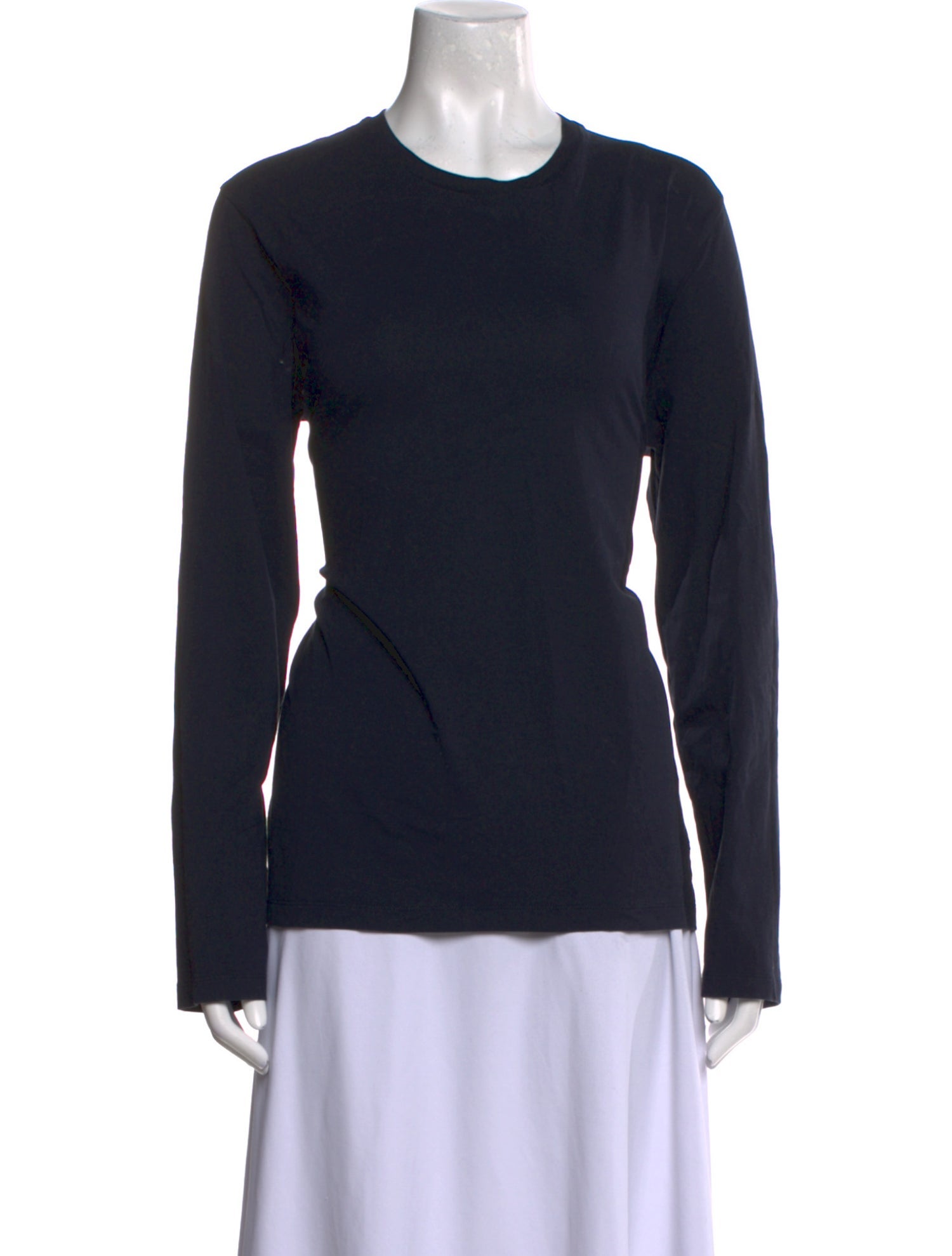 Jil Sander Crew Neck Long Sleeve Sweatshirt