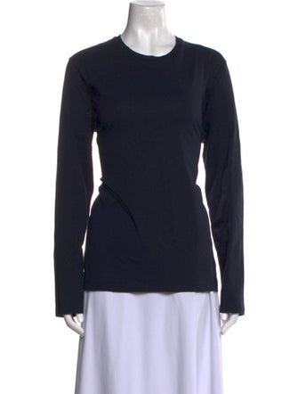 Jil Sander Crew Neck Long Sleeve Sweatshirt
