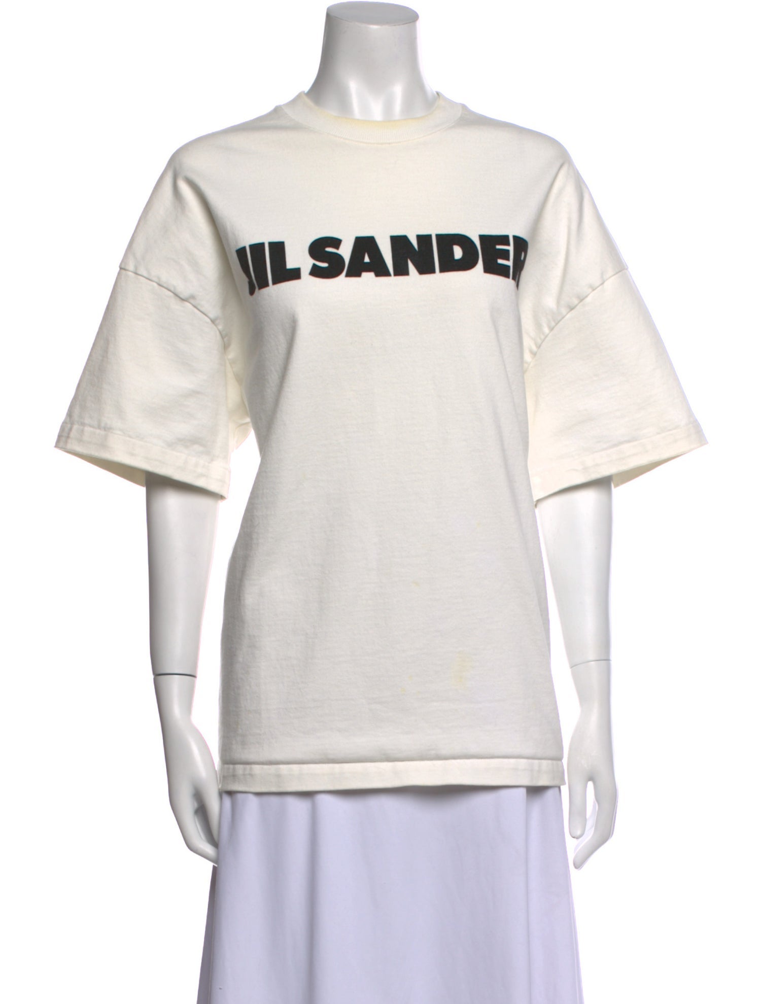 Jil Sander Graphic Print Crew Neck Sweatshirt