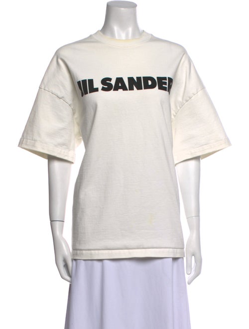 Jil Sander Graphic Print Crew Neck Sweatshirt