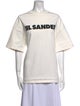 Jil Sander Graphic Print Crew Neck Sweatshirt