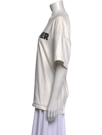 Jil Sander Graphic Print Crew Neck Sweatshirt