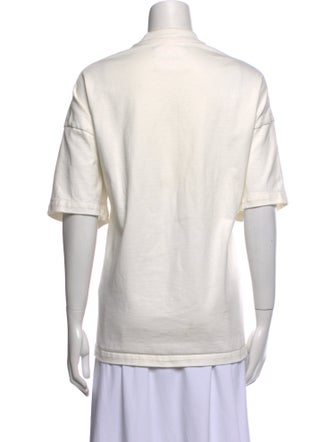 Jil Sander Graphic Print Crew Neck Sweatshirt