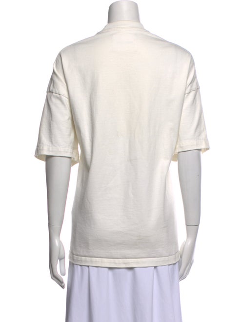 Jil Sander Graphic Print Crew Neck Sweatshirt