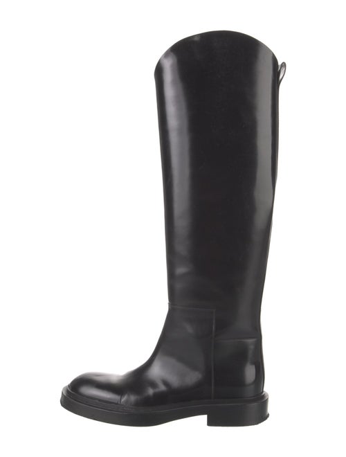 Jil Sander Leather Riding Boots