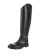 Jil Sander Leather Riding Boots