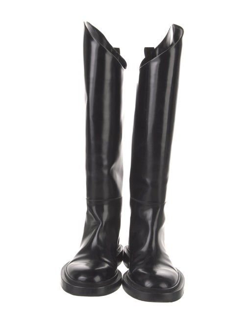 Jil Sander Leather Riding Boots