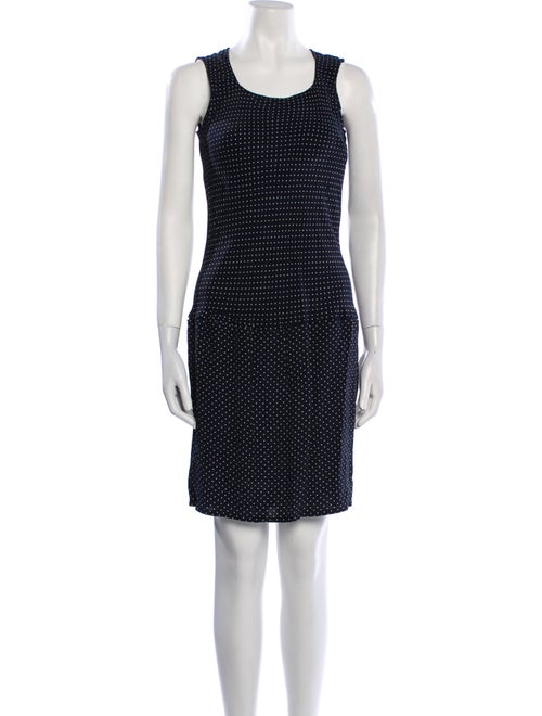 Jil Sander Polka Dot Print Knee-Length Dress