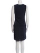 Jil Sander Polka Dot Print Knee-Length Dress