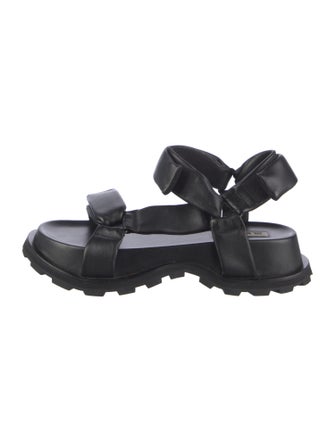 Jil Sander Leather Sandals