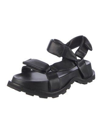 Jil Sander Leather Sandals