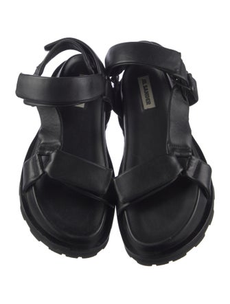 Jil Sander Leather Sandals