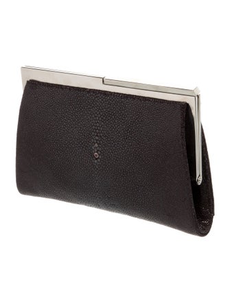 Jil Sander Leather Evening Bag