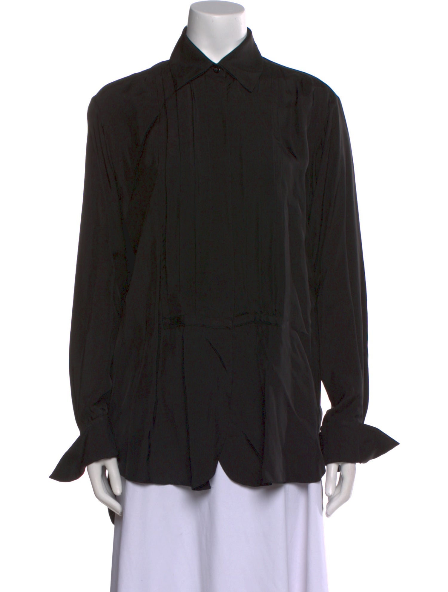 Jil Sander Long Sleeve Button-Up Top