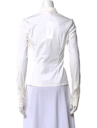 Jil Sander Long Sleeve Button-Up Top