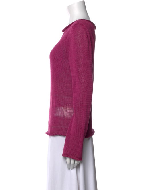 Jil Sander Scoop Neck Long Sleeve Top