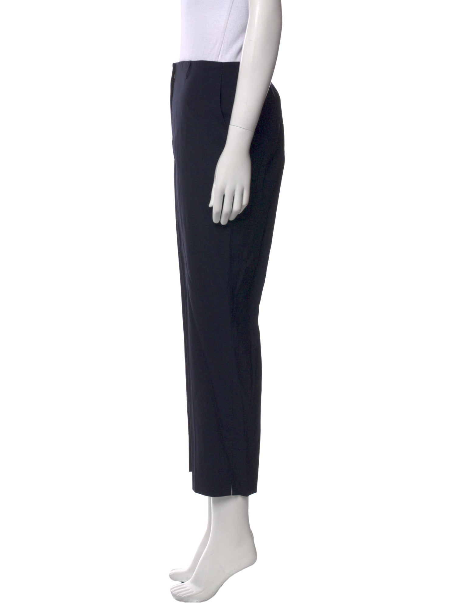 Jil Sander Virgin Wool Straight Leg Pants