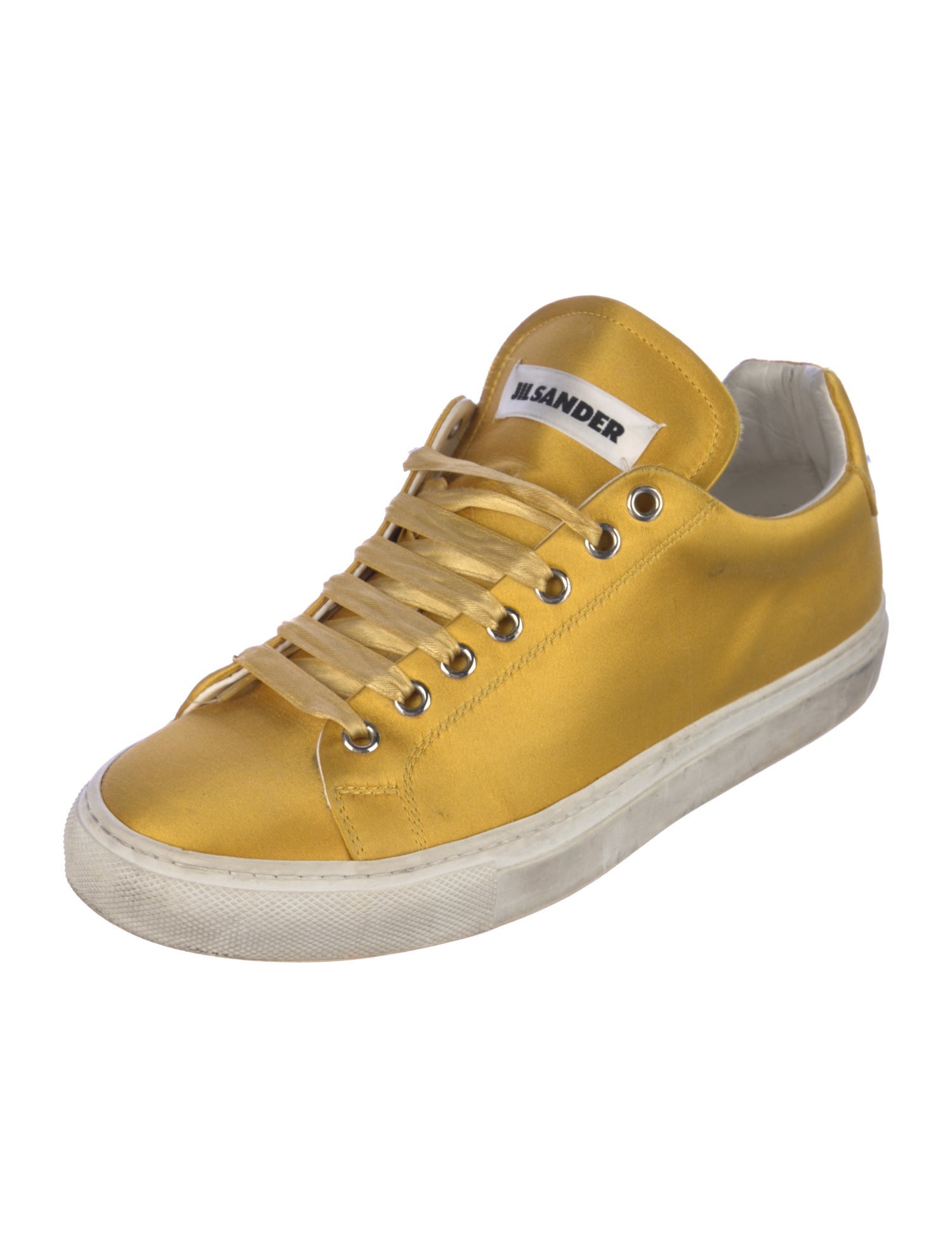 Jil Sander Satin Sneakers