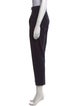 Jil Sander Navy Virgin Wool Straight Leg Pants