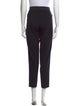 Jil Sander Navy Virgin Wool Straight Leg Pants