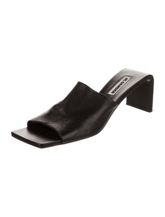 Jil Sander Leather Slides