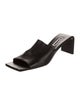 Jil Sander Leather Slides